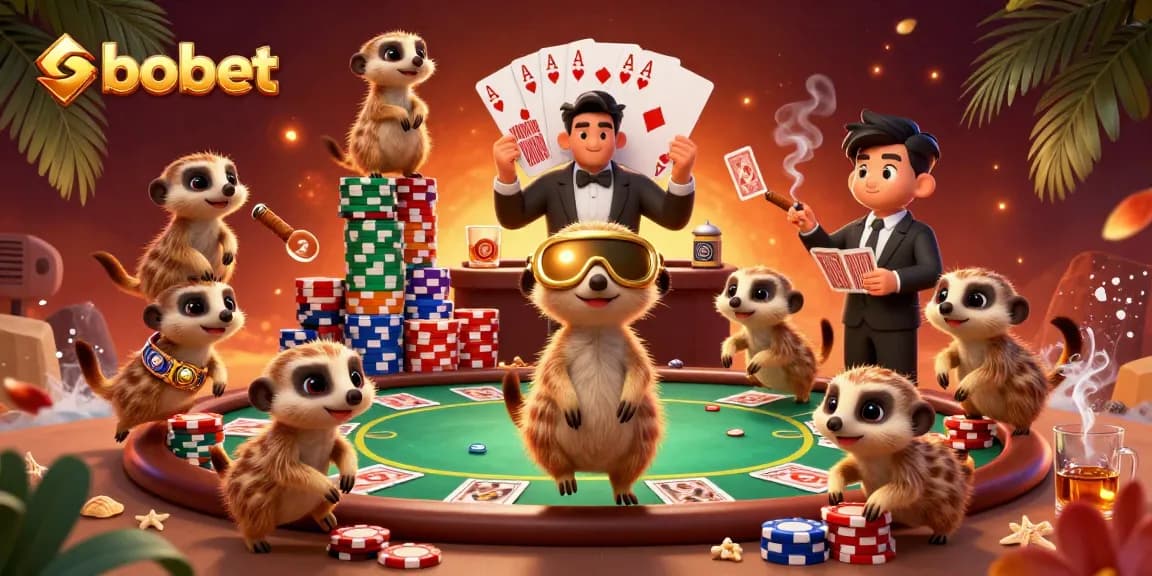 Menghitung taruhan sbobet secara strategis dengan koloni meerkat menjalankan operasi kasino.