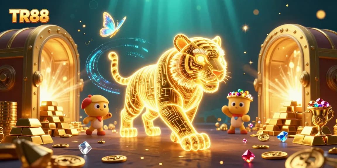Experience winning thrills at TR88 with vibrant digital casino energy and golden treasures.
