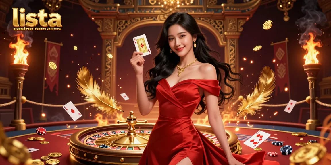 Scopri il divertimento della lista casino non aams con illustrazioni vivaci di eccitazione nel gioco e monete d'oro.