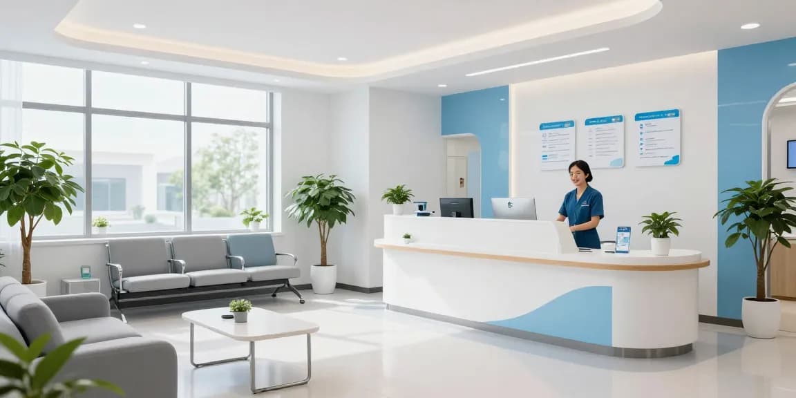 Hair transplant turkey consultation at a modern health clinic with a compassionate doctor and patient.
