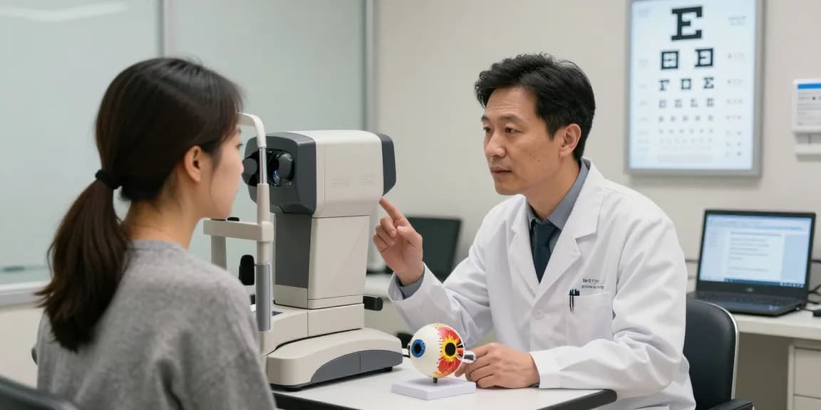 Consultation at SNU Eye Clinic showcasing personalized eye care; check more source for advanced services.