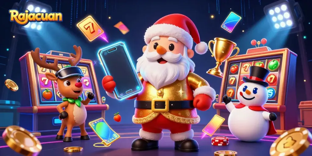 Rajacuan mengajak pemain merasakan keseruan permainan slot dengan tema Natal