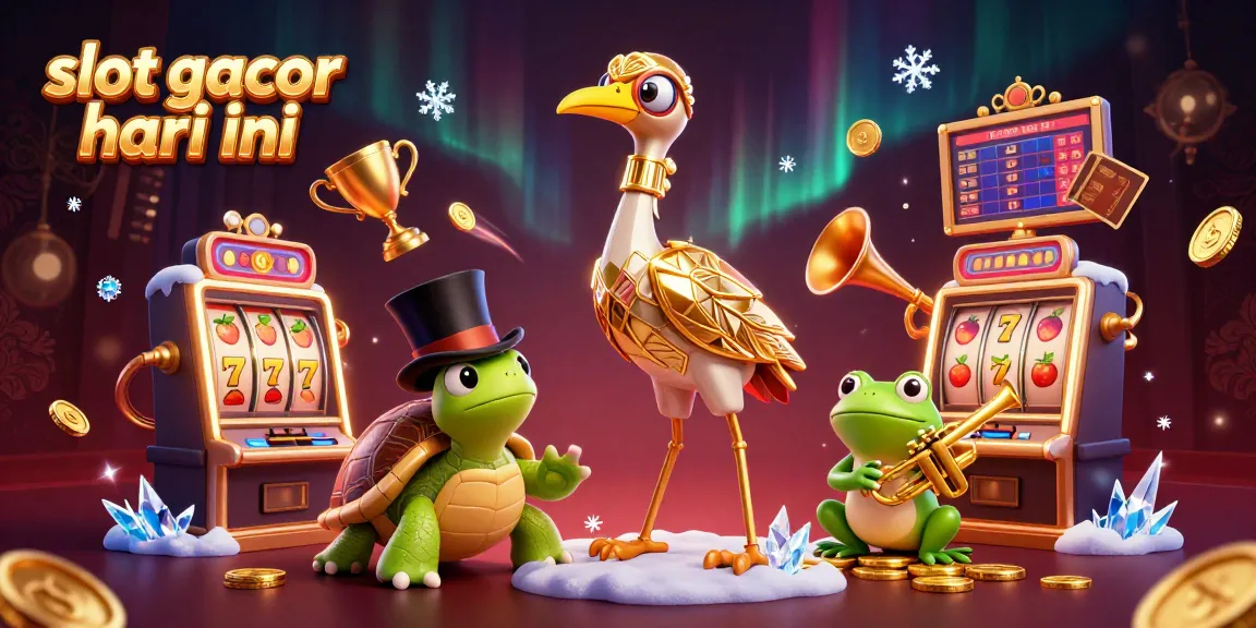 Play exciting slots featuring slot gacor hari ini setups with rich characters and dynamic casino elements.