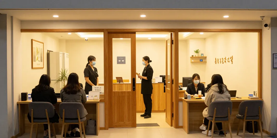 "Trusted 순천오피 local services with professional staff welcoming clients in a cozy setting."