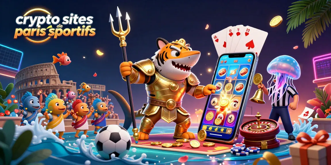 Pariez avec les meilleurs sites de paris sportifs crypto dans cette scène vibrante.