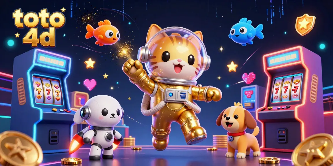 Experience thrilling gameplay with toto 4d in an exciting casino environment and vibrant arcade elements.
