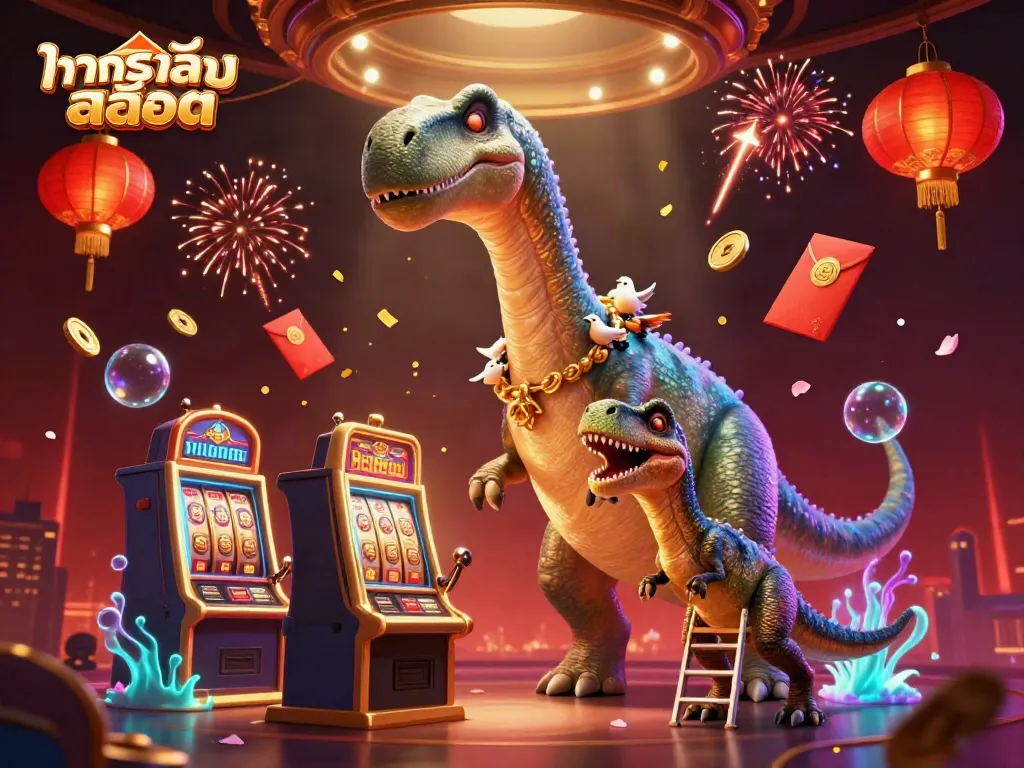 ทดลองเล่นสล็อต บนเครื่องสล็อตในคาสิโนที่มีภาพการ์ตูน 3D สวยงาม