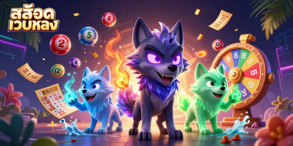 Engage in thrilling gameplay with สล็อตเว็บตรง featuring dynamic lottery elements and ghostly wolf companions.
