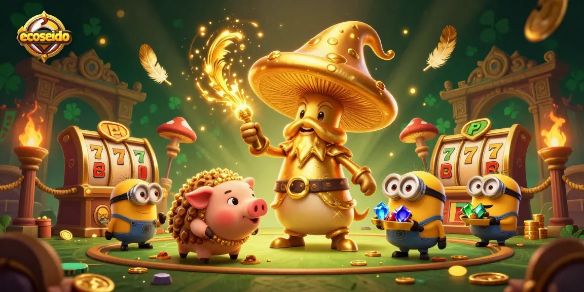 Engage with ecoseido's vibrant casino experience featuring magical characters and dynamic gaming elements.