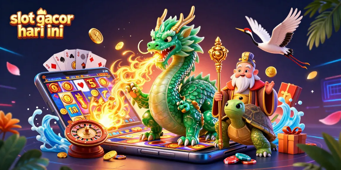 Experience thrilling moments in slot gacor hari ini with vibrant 3D characters and dynamic casino elements.