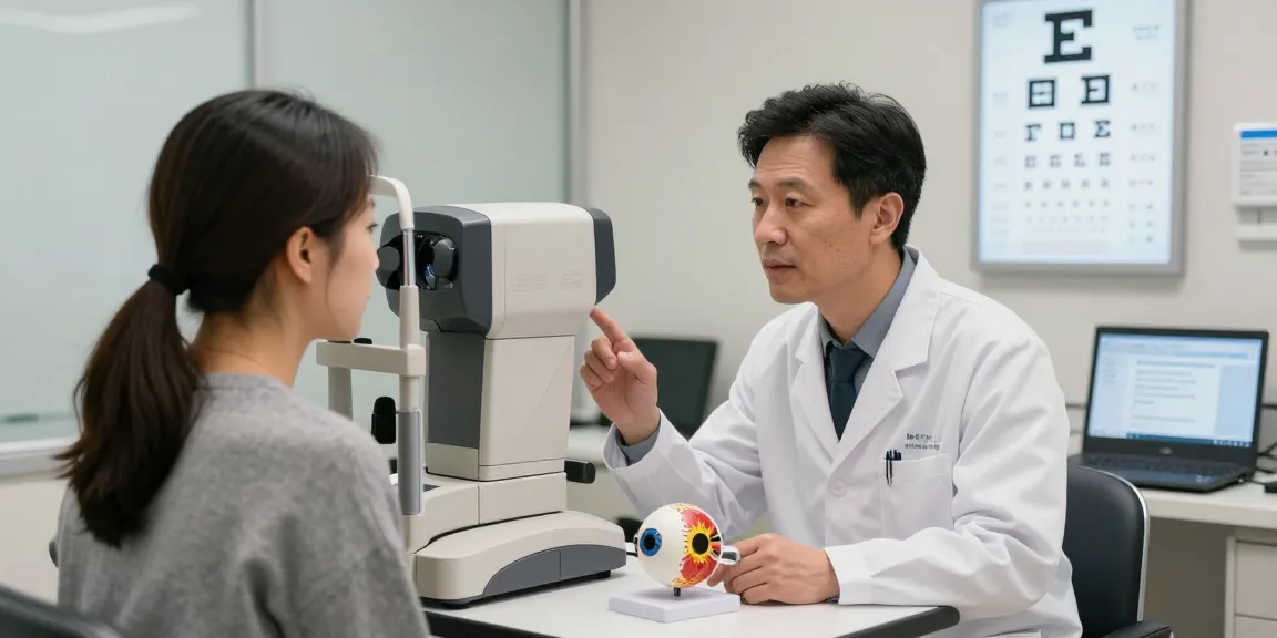 Consultation at SNU Eye Clinic showcasing personalized eye care; check more source for advanced services.
