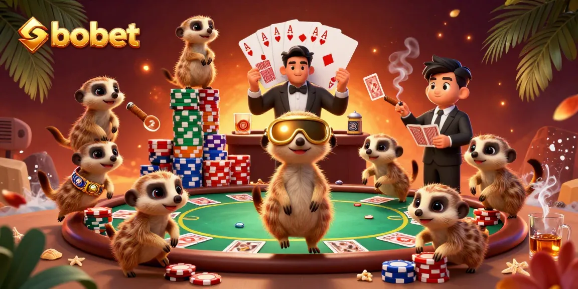 Menghitung taruhan sbobet secara strategis dengan koloni meerkat menjalankan operasi kasino.