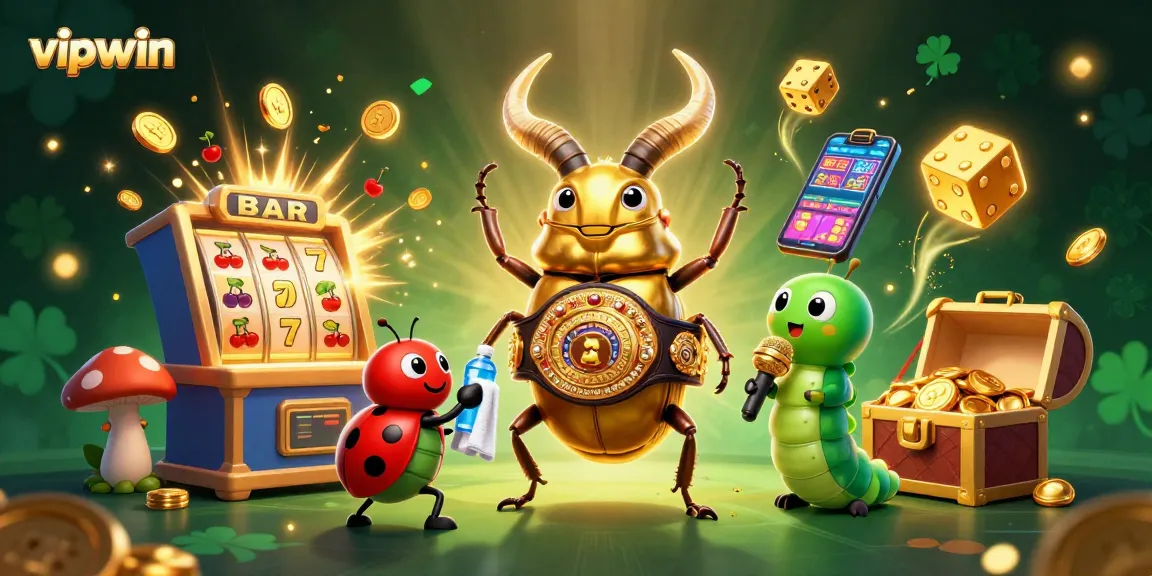 Engage in thrilling casino experiences at vipwin with animated characters battling in a vibrant gaming explosion.