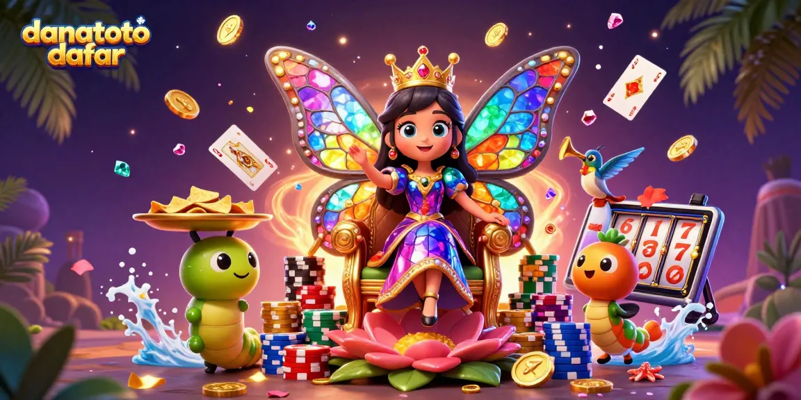 Experience excitement with danatoto daftar's vibrant casino scene illustrating wealth and winning potential.