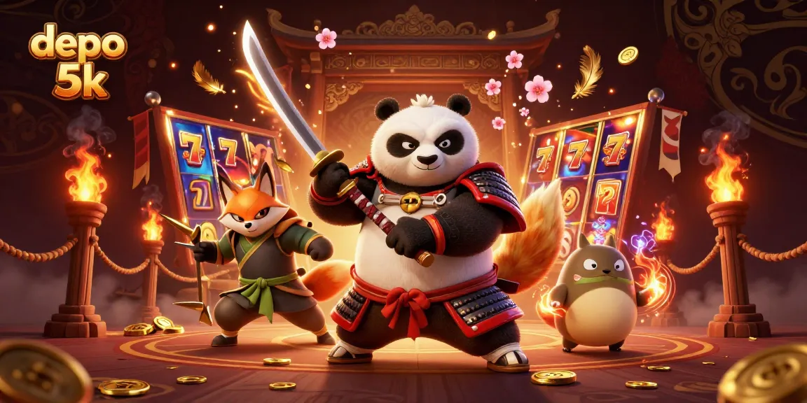 Experience big wins at depo 5k with exciting slot games featuring vibrant characters and jackpot elements.