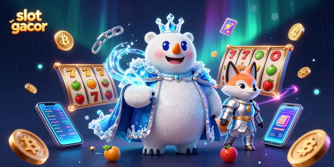 Menangkan jackpot di slot gacor dengan simbol buah berkilau dan raja es panda.